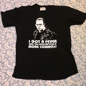 SNL Cowbell shirt